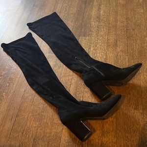Steve Madden Larah Thigh High Faux Suede Boots